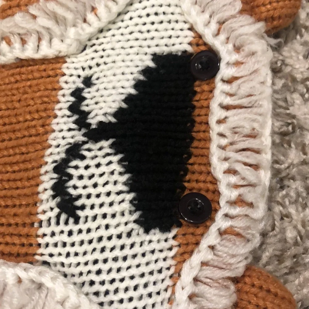 D&Y Lion head knit headband